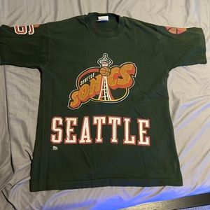 Vintage Seattle super sonics tee